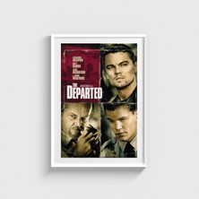 Domirus The Departed (2006) Film Posteri Çerçeveli Tablo Ev Oda Duvar Dekorasyonu