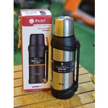 Çadır Dünyası 2,5 Litre Çelik Termos - 48 Saat Sıcak & Soğuk Tutma Kapasiteli