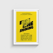 Domirus The Shining (1980) Film Posteri Çerçeveli Tablo Ev Oda Duvar Dekorasyonu