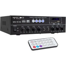 Olinea Magicvoice MV-510 50 Watt Usb-Sd-Bluetooth Girişli Hat Trafolu Ses Mixer