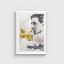 Domirus The Godfather Part Iı (1974) Film Posteri Çerçeveli Tablo Ev Oda Duvar Dekorasyonu