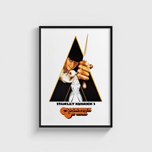 Domirus A Clockwork Orange (1971) Film Posteri Çerçeveli Tablo Ev Oda Duvar Dekorasyonu
