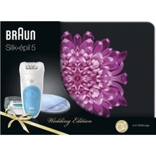 Normadia Hafif ve Kullanışlı Silk-Epil 5 Epilatör 5511 Glow, Islak ve Kuru Kullanım