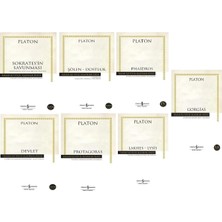 Türkiye İş Bankası Kültür Yayınları Platon ,sokratesın Savunması+Solen-Dostluk+Phaıdros+Devlet+Prota Gros+Lakhes-Lysıs+Gorgıas=(7kıtap).                                                  