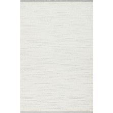 Eko Halı Nora NOR01 Silver Makinede Yıkanabilen Kolay Kullanımlı ve Kaymaz Tabanlı Modern Makine Halısı