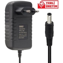 Olinea Weko 8.4 Volt - 1 Amper 8.4 Watt 5.5*2.5 Uçlu Lityum Pil Ledli Yerli Üretim Şarj Adaptörü