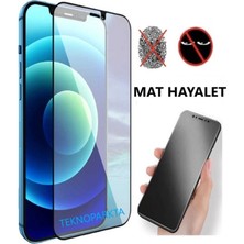 Teknoparkta Iphone 14 Plus Mat Hayalet Gizli Privacy Tam Kaplayan Kırılmaz Cam Seramik Nano Ekran Koruyucu