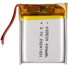 Olinea 602530 3.7V 400MAH Lityum Polimer (Li-Po) Batarya Ciklet Pil