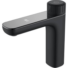 Fontana - Mat Siyah Dijital Lavabo Bataryası - FJ-D105