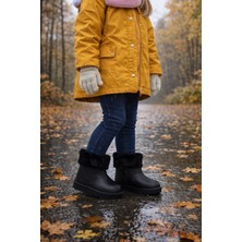 Foopi Snowy Eva Unisex Çocuk Kürklü Yağmur ve Kar Botu