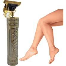 Normadia USB Şarjlı Lazer Öncesi Metal Gövdeli Yeni Nesil Karbon Çelik Tıraş Makinesi