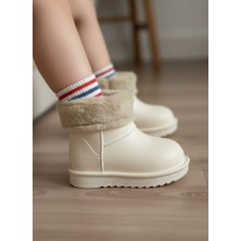 Foopi Snowy Eva Unisex Çocuk Kürklü Yağmur ve Kar Botu