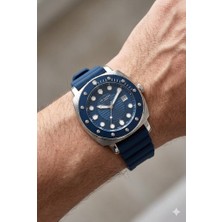 Lee Cooper Lacivert Renk Spor Erkek Kol Saati | 43MM, Silikon Kordon, Takvimli, 5ATM