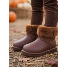 Foopi Snowy Eva Unisex Çocuk Kürklü Yağmur ve Kar Botu