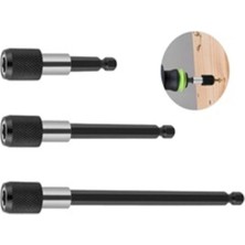 PremiumPort 3'lü Bits Uzatma Seti, Dayanıklı ve Pratik Kullanım Için Tasarlandı