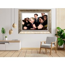 Giyense Gümüş Çerçeveli Pspartulu Atatürk Tablo A40