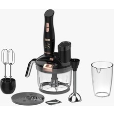 Özbience 5 Parça Siyah Blender Seti, Güçlü ve Şık Tasarım, Sağlıklı Hazırlık