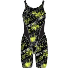 Mad Wave Kız Çocuk Mayo Kneeskin Junior Pbt L4