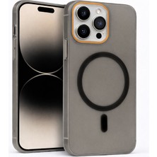 Vissona iPhone 16 Pro Uyumlu Magsafe Wireless Şarj Özellikli Mat Sert Arka Kapak Kılıf