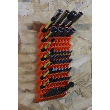 PremiumPort 140 Adet Hex Bits Uç Organizeri, Pratik ve Düzenli Saklama Çözümü