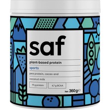 Saf Nutrition Bitkisel Protein + Superfood Mix, Sports (360 Gr) - Dezenfektan Hediyeli (%72 Alkol)