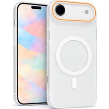 Vissona iPhone 17 Air Uyumlu Magsafe Wireless Şarj Özellikli Mat Sert Arka Kapak Kılıf