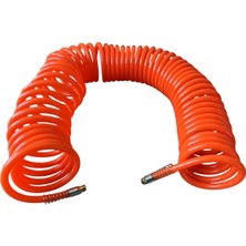 PremiumPort Dayanıklı 5X8X15 M Spiral Hava Hortumu, Verimli ve Esnek Kullanım