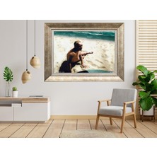 Giyense Gümüş Çerçeveli Pspartulu Atatürk Tablo A206