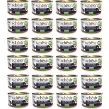 Schesir Ton ve Sinarit  Jöleli Tamamlayıcı Kedi Konservesi 70 Gr. x 24 Adet