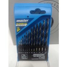 PremiumPort Hss Metal Delme Ucu Seti, Dayanıklı ve Çok Amaçlı, 13 Parça