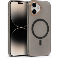 Vissona iPhone 16 Uyumlu Magsafe Wireless Şarj Özellikli Mat Sert Arka Kapak Kılıf