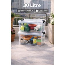 Loremp 2 Adet 30 Litre Saklama Kabı