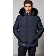 Hugoboss  Kapuşonlu  Şişme Mont