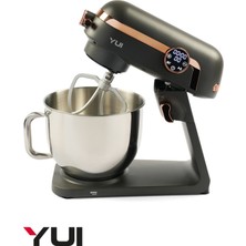 Özbience Premium 1800W Çok Fonksiyonlu Dokunmatik Mutfak Makinesi, 7l Gri Rose Gold