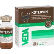 Vedavet Veda Kotervin Sıvı - 3 Şişe Set | Sistit, Kanlı Idrar ve Tıkanıklık Için Kesintisiz Tedavi Kürü