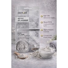 Dermokil Beyaz Kil Maskesi Beyazlatıcı Etkili 2×7,5 ml Yüz Maskesi