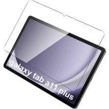 Coolacs Samsung Galaxy Tab A11 Plus SM-X230 ile Uyumlu Kırılmaz Tablet Temperli Cam Ekran Koruyucu