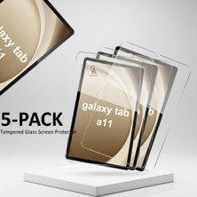 Coolacs Samsung Galaxy Tab A11 8,7 Inç Uyumlu Temperli Kırılmaz Cam Ekran Koruyucu 5 Adet