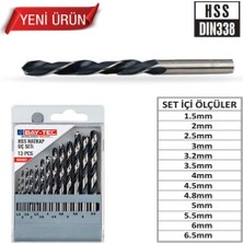 PremiumPort 13 Parçalı Çok Amaçlı Matkap Uç Seti, Hızlı ve Kolay Işlem