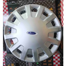 Yk Ford Transit Uyumlu 14 Inç Jant Kapağı 4'lü Takım Amblem Hediyeli