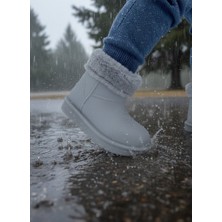 Foopi Snowy Eva Unisex Çocuk Kürklü Yağmur ve Kar Botu