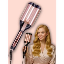 Allians Seramik Su Dalgası Wag Saç Maşası, LED Göstergeli, Şık ve Hızlı Kullanım