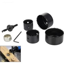 PremiumPort 6 Parça Ahşap ve Alçıpan Panç Seti, Montaj Ekipmanı ile Kullanım