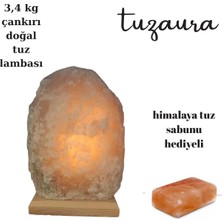 Tuzaura Tuz Lambası Çankırı Doğal tuzlambası 3,4 Kg ağırlığında
