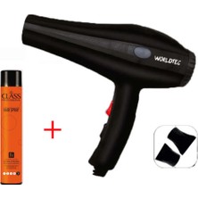 Normadia 2200W Turbo Profesyonel Saç Kurutma Makinesi ve Saç Spreyi Seti