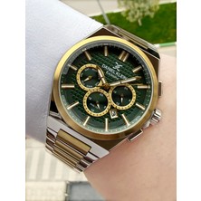 Daniel Klein Kadranı Yeşil Kordonu Çelik Göstergeleri Aktif Erkek Kol Saati