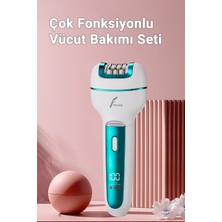 Normadia Çok Fonksiyonlu Elektrikli Epilasyon ve Tıraş Cihazı Kadınlar Için