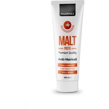 Pharmax 100 ml Anti-Hairball Malt Pasta Tüm Yaş Grupları İçin Sindirim Düzenleyici Macun Lezzet
