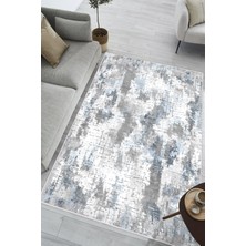 Pelura Halı Modern Soyut Desenli Dijital Baskılı Yıkanabilir Kaymaz Taban Salon Halısı Mutfak Halısı Yolluk