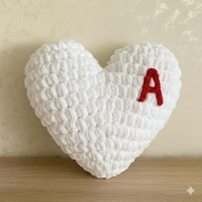 Lacivert Kalp Şeklinde Yastık